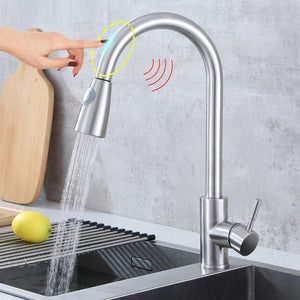 BORONNE Smart Sensor Kitchen Faucets