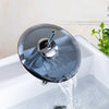 GAZZONE Glass Waterfall Bathroom Faucet