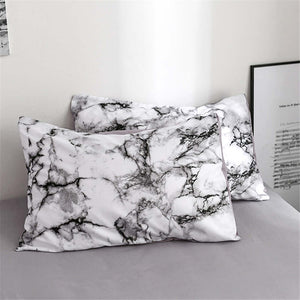 Nordic Modern Marble Duvet Cover and Bedding Set