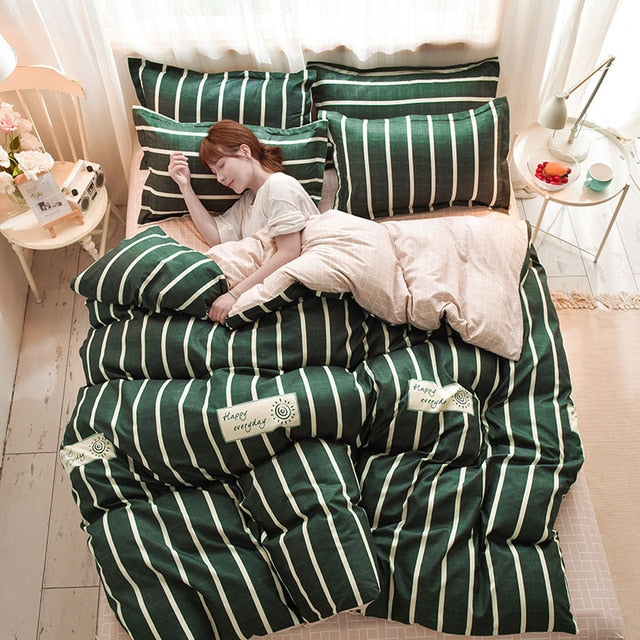 SPRING & BLOOM Nordic Duvet Cover and Bedding Set