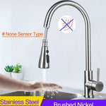 BORONNE Smart Sensor Kitchen Faucets