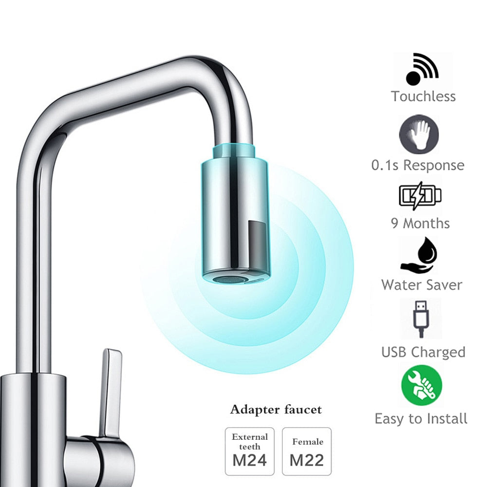 CANNASO Bathroom Automatic Sensor Faucet