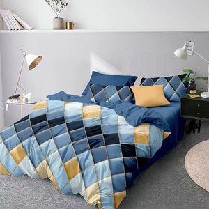 Geometric Deluxe Duvet Cover & Bedding Set