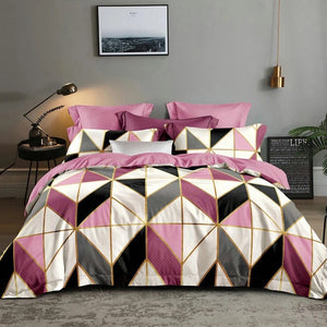 Geometric Deluxe Duvet Cover & Bedding Set