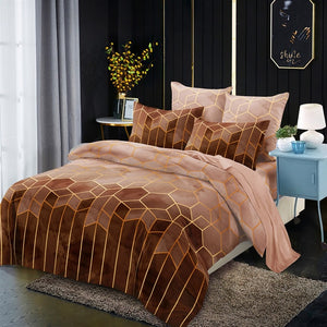 Geometric Deluxe Duvet Cover & Bedding Set