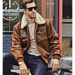 STALLICA Mens Leather Biker Jacket