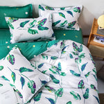 Nordic Flowers Duvet Cover and Bedding Set