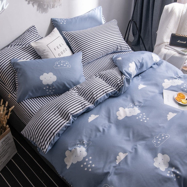 SPRING & BLOOM Nordic Duvet Cover and Bedding Set