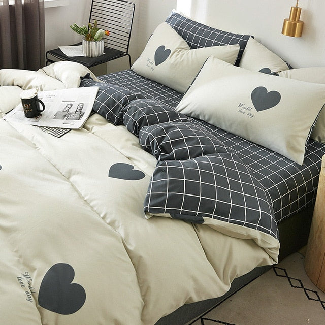 SPRING & BLOOM Nordic Duvet Cover and Bedding Set